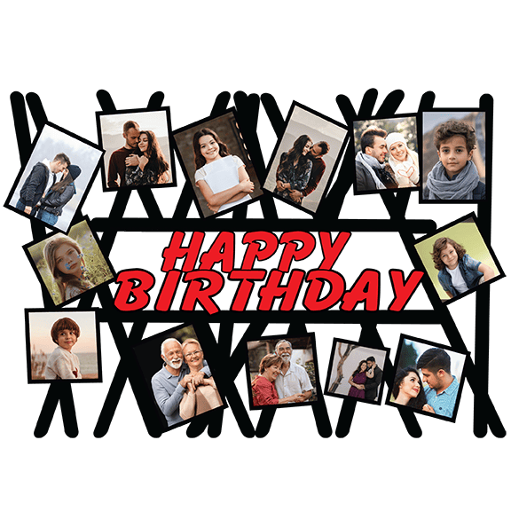 Birthday Photo Collage Gift